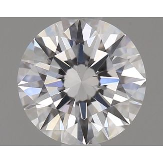 0.35 Carat Round D VVS1 EX GIA Natural Diamond