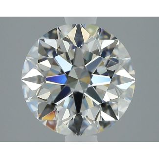 1.4 Carat Round H VVS2 EX GIA Natural Diamond