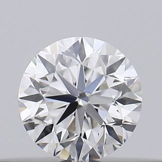 0.18 Carat Round E VS1 VG EX GIA Natural Diamond