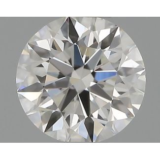 0.30 Carat Round H VS2 EX VG GIA Natural Diamond