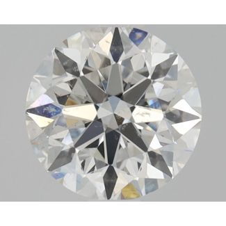 0.7 Carat Round F SI2 VG EX GIA Natural Diamond