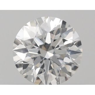 0.5 Carat Round G SI1 EX GIA Natural Diamond