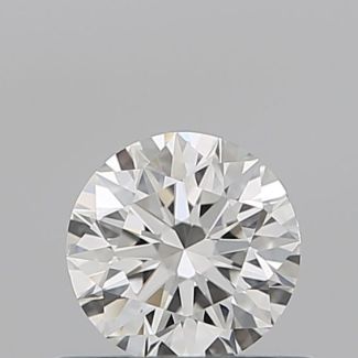 0.5 Carat Round G VVS2 EX VG GIA Natural Diamond