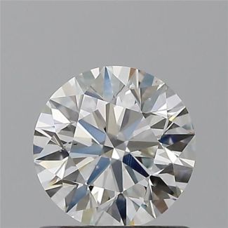 0.75 Carat Round H SI1 EX GIA Natural Diamond