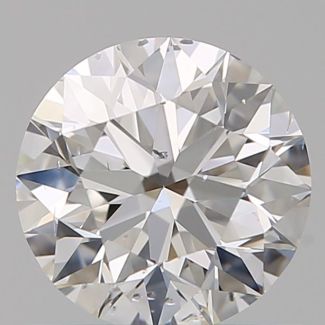 0.51 Carat Round E SI1 EX GIA Natural Diamond