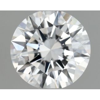 0.86 Carat Round D VVS1 EX GIA Natural Diamond