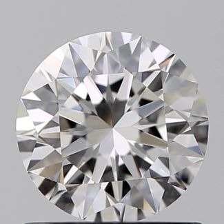 0.80 Carat Round F VVS1 EX GIA Natural Diamond