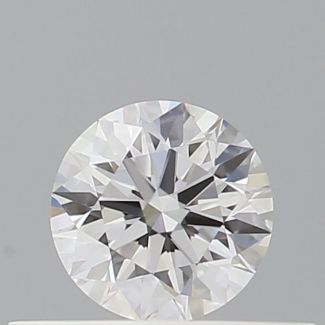 0.32 Carat Round E VVS1 EX GIA Natural Diamond