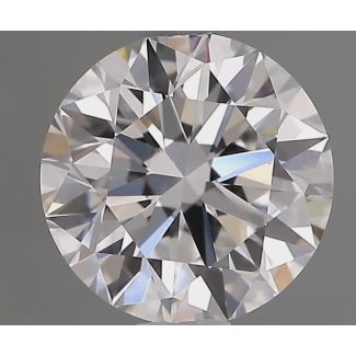 1.0 Carat Round D VVS2 EX GIA Natural Diamond