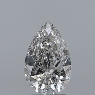 2.01 Carat Pear F SI2 - EX VG HRD Natural Diamond