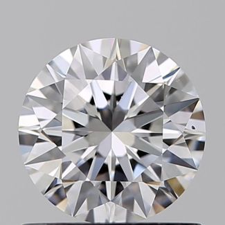 0.71 Carat Round D VS2 EX GIA Natural Diamond