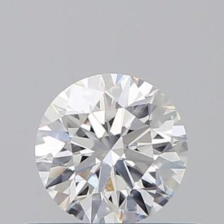 0.37 Carat Round E SI2 EX GIA Natural Diamond