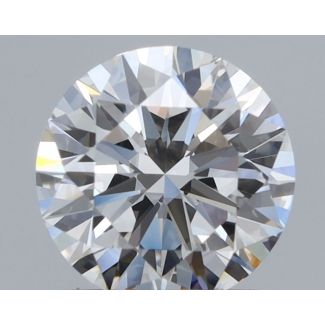 1.0 Carat Round H VVS2 EX GIA Natural Diamond