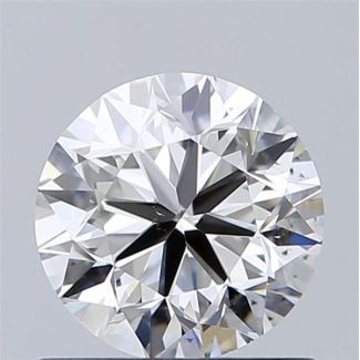 0.95 Carat Round F SI1 VG EX GIA Natural Diamond