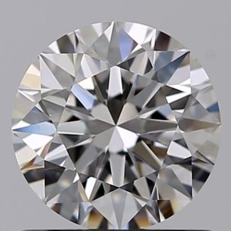 0.80 Carat Round H VS1 EX GIA Natural Diamond