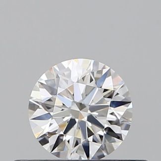 0.35 Carat Round E VVS1 EX GIA Natural Diamond