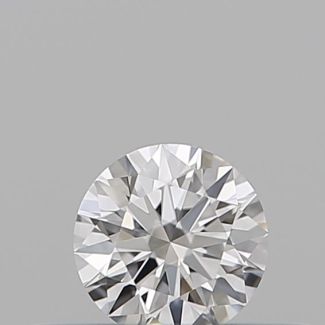 0.19 Carat Round D IF EX GIA Natural Diamond