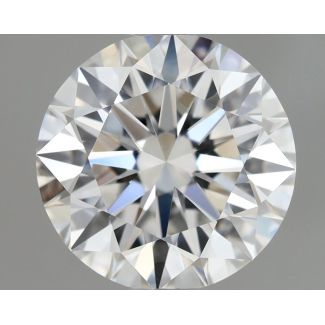 1.5 Carat Round F VVS1 EX GIA Natural Diamond