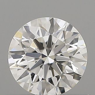 0.36 Carat Round F VVS1 EX GIA Natural Diamond