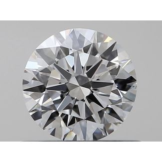 0.5 Carat Round G VVS2 EX GIA Natural Diamond