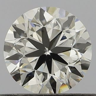 0.6 Carat Round H VS1 VG GIA Natural Diamond