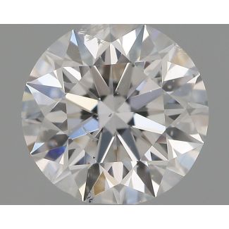 0.8 Carat Round D SI2 VG EX GIA Natural Diamond