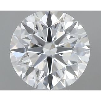 0.3 Carat Round E VVS2 EX GIA Natural Diamond