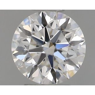 0.4 Carat Round G VVS1 EX GIA Natural Diamond