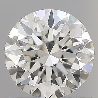 0.9 Carat Round H VS2 VG GIA Natural Diamond