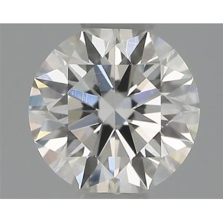 0.35 Carat Round F VS1 EX IGI Natural Diamond