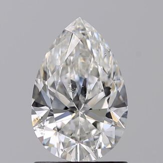 1.01 Carat Pear F SI1 - EX GIA Natural Diamond