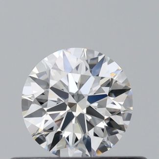 0.34 Carat Round G IF EX GIA Natural Diamond