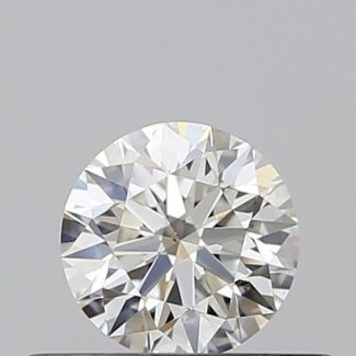 0.36 Carat Round H VS2 EX GIA Natural Diamond