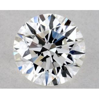 0.41 Carat Round G VS1 EX GIA Natural Diamond