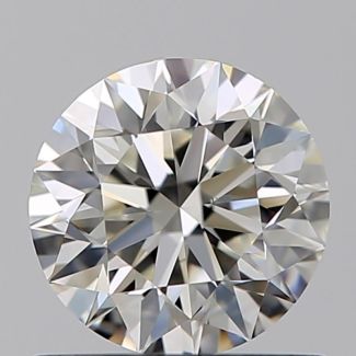 0.70 Carat Round I VS1 EX GIA Natural Diamond