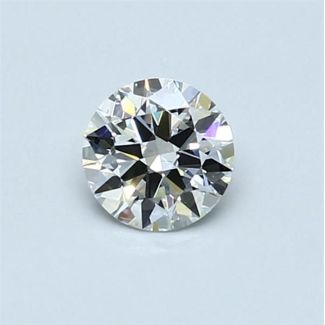 0.5 Carat Round F VS2 EX VG GIA Natural Diamond