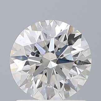 1.0 Carat Round H SI2 EX GIA Natural Diamond