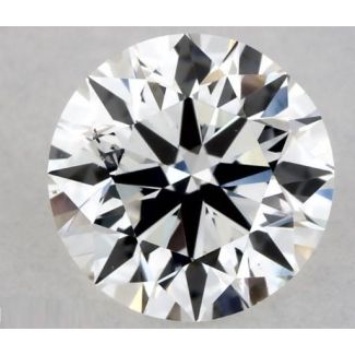 0.5 Carat Round F SI1 EX VG GIA Natural Diamond