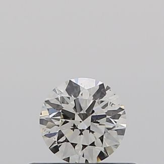 0.30 Carat Round J SI1 EX GIA Natural Diamond