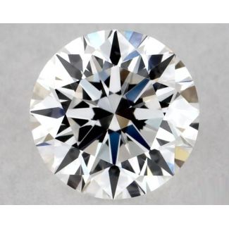 0.31 Carat Round E VVS1 EX GIA Natural Diamond