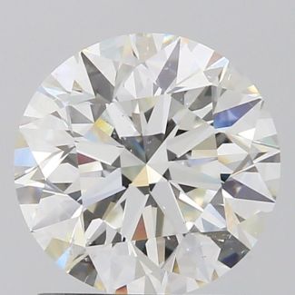 1.5 Carat Round H SI1 EX GIA Natural Diamond