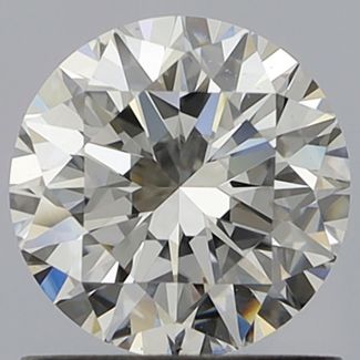 1.0 Carat Round D VVS2 EX GIA Natural Diamond