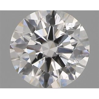 0.30 Carat Round E SI2 EX VG GIA Natural Diamond