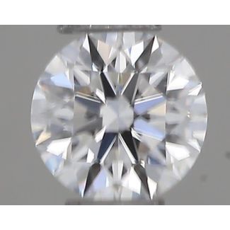 0.19 Carat Round D IF EX GIA Natural Diamond