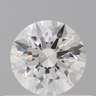 0.5 Carat Round E VS2 EX GIA Natural Diamond