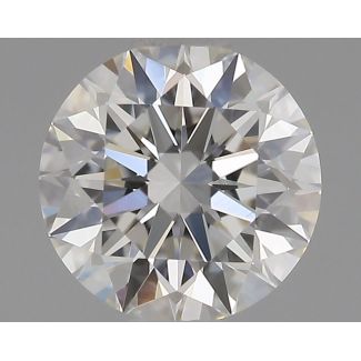 0.56 Carat Round G VVS1 EX GIA Natural Diamond