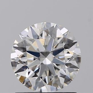 0.92 Carat Round F VVS1 EX GIA Natural Diamond