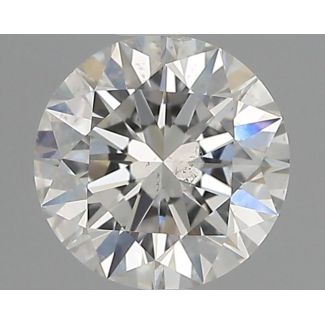 0.7 Carat Round G SI2 EX GIA Natural Diamond