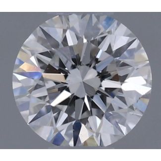 0.33 Carat Round D SI2 EX VG GIA Natural Diamond