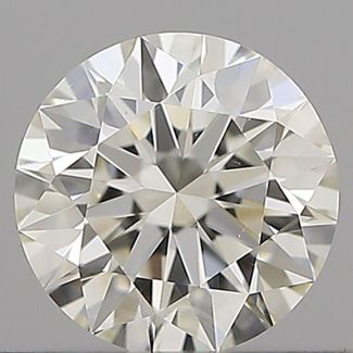 0.56 Carat Round H IF EX IGI Natural Diamond